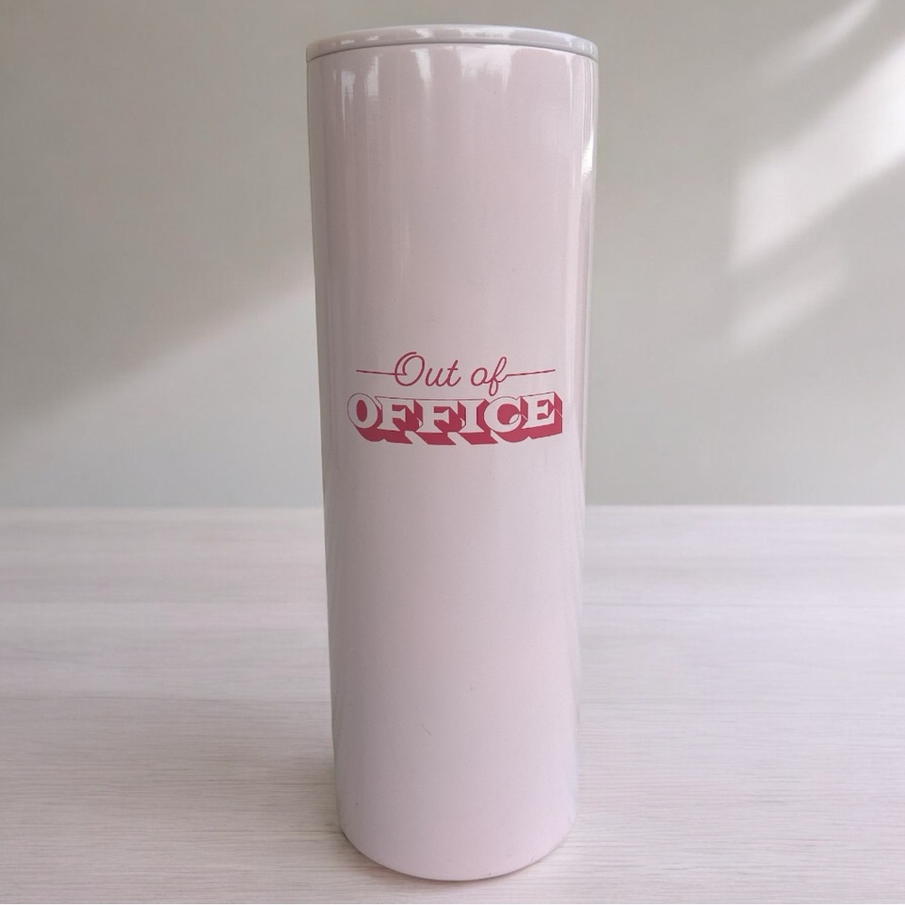 Out of office insulated cup